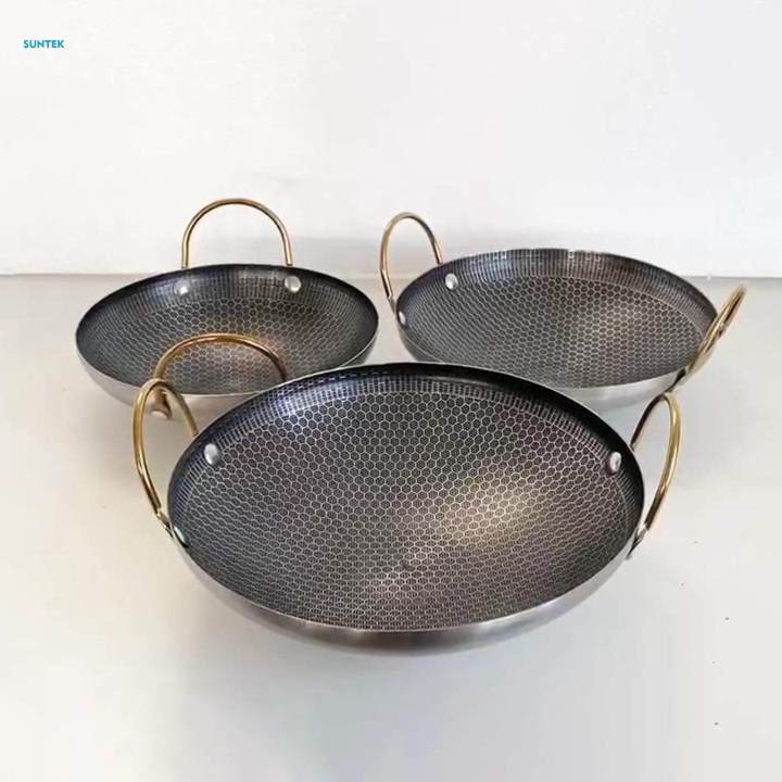 π³ 8-Inch Stainless Steel Pot β Nonstick Enameled Surface