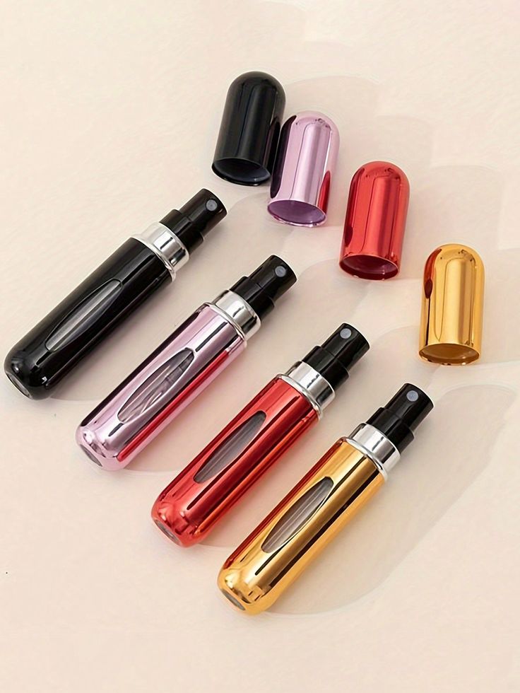 Perfume Refiller Bottles - Pack of 3 (Random Color)