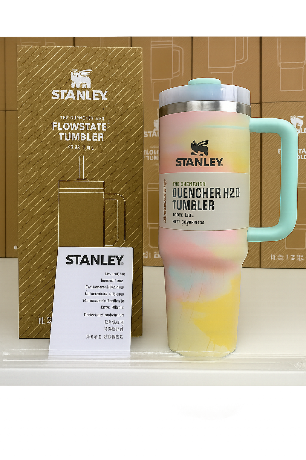 Stanley 40oz Flowstate Tumbler β Insulated Travel Mug with Handle & Straw