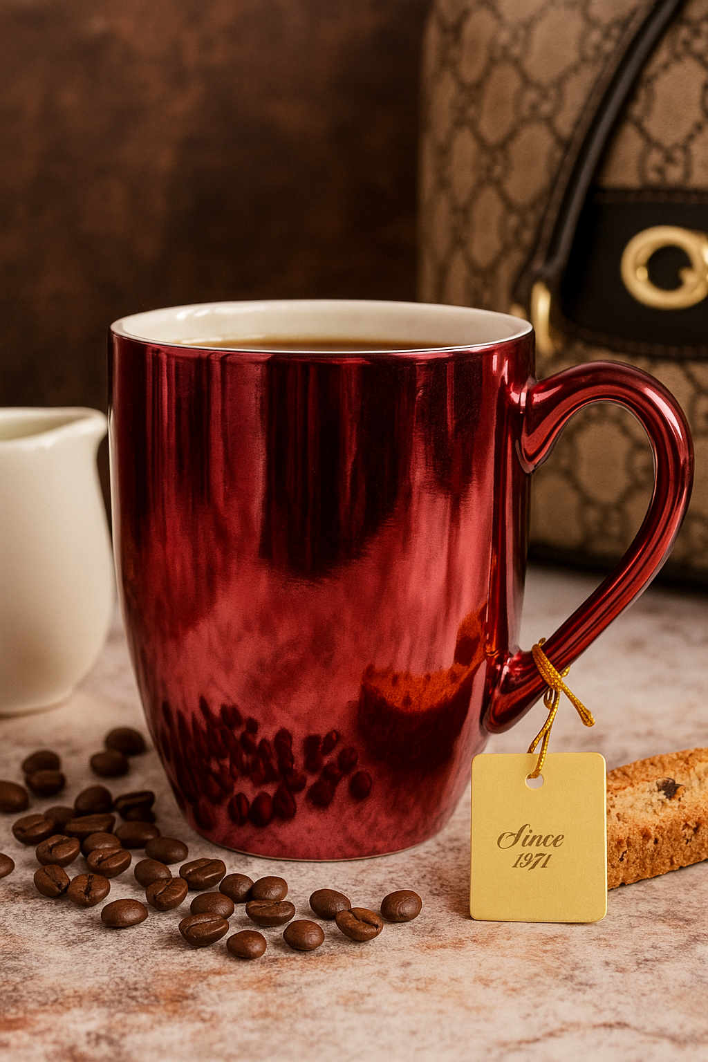 Classic Red Ceramic Mug