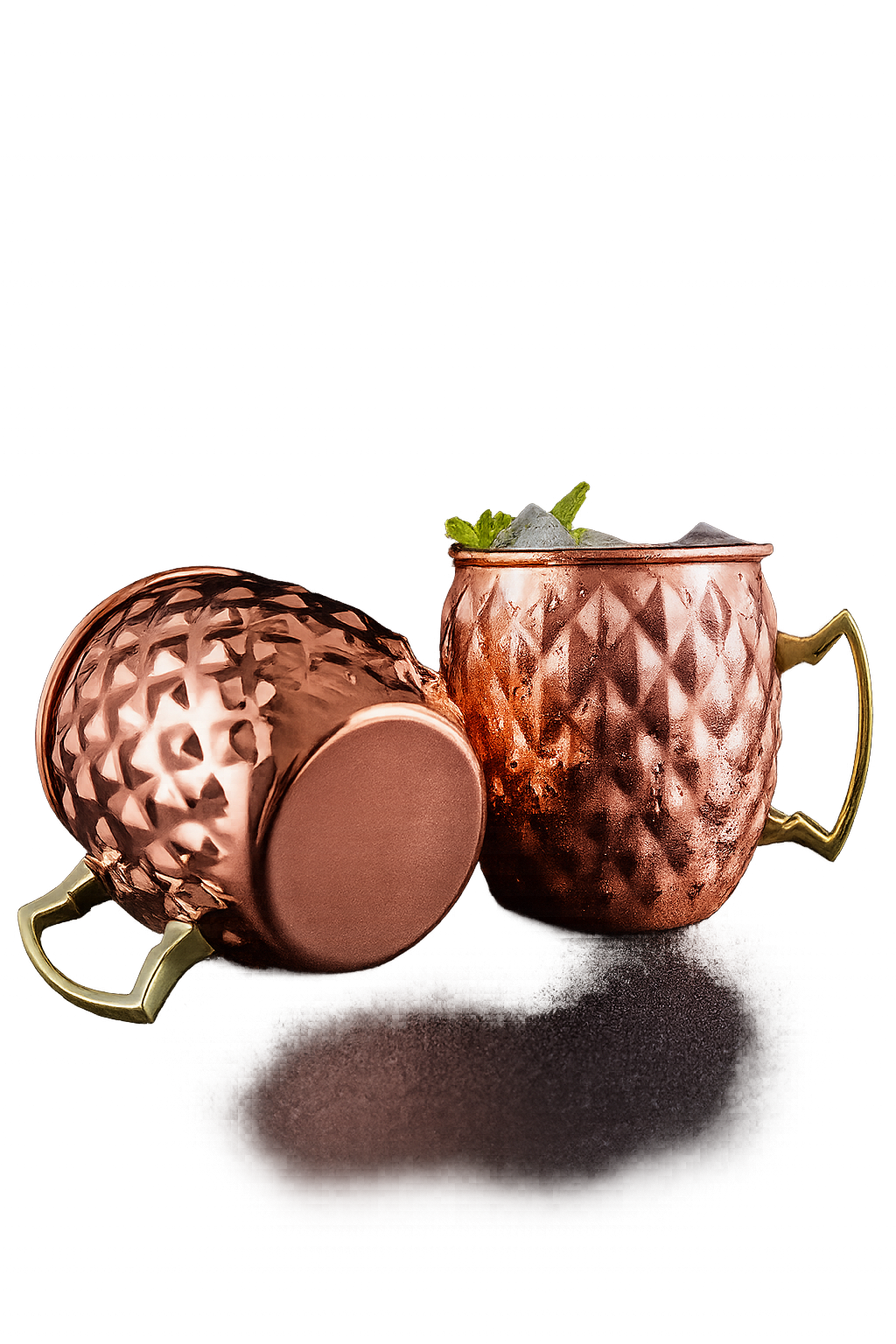 1 Pc 550ml Hammered Copper Mug β Elegant Drinkware for Cocktails & More