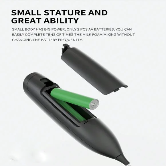 ☕ Hand-Held Milk Frother – Strong, Fast & Portable Foam Maker 🧋