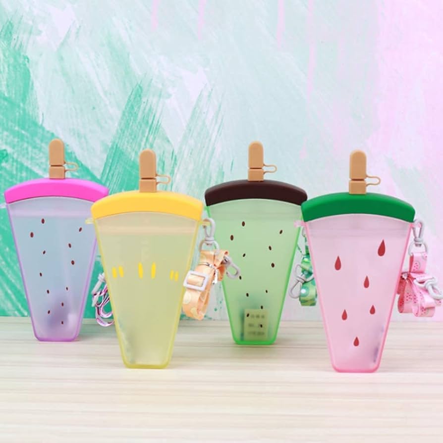 Fruit-Inspired Silicone Water Bottle β Cute & Portable
