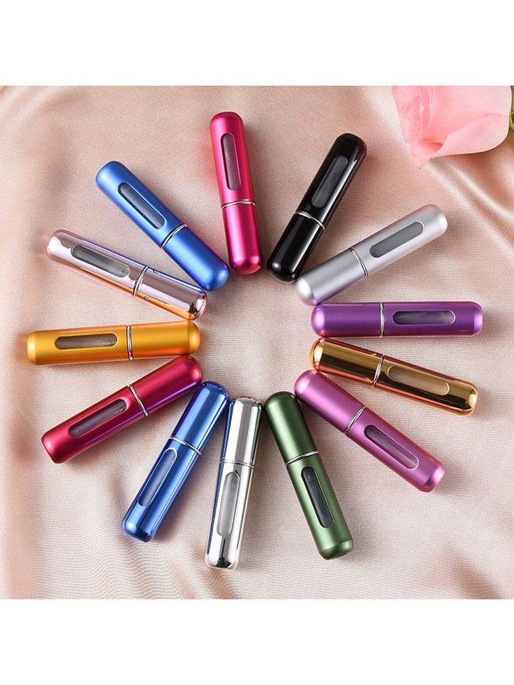 Perfume Refiller Bottles - Pack of 3 (Random Color)
