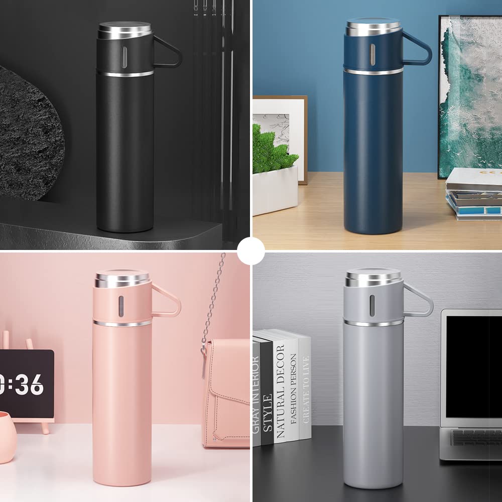 π 500ML Vacuum Flask Bottle β Sleek, Single Cup Design for Everyday Use