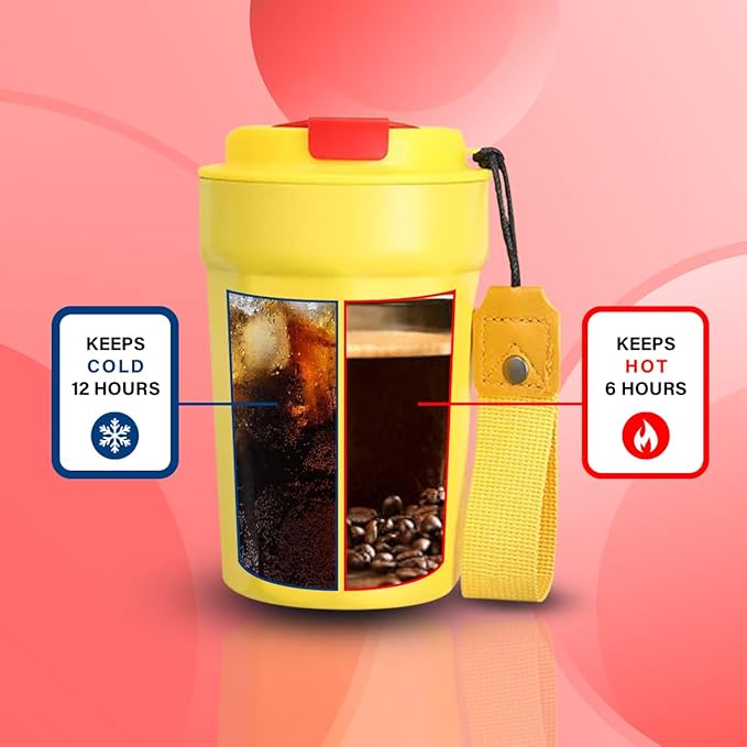 π Coffee Cola Vacuum Cup | π Leak-Proof β’ β Hot & Cold β’ π‘ 380ml