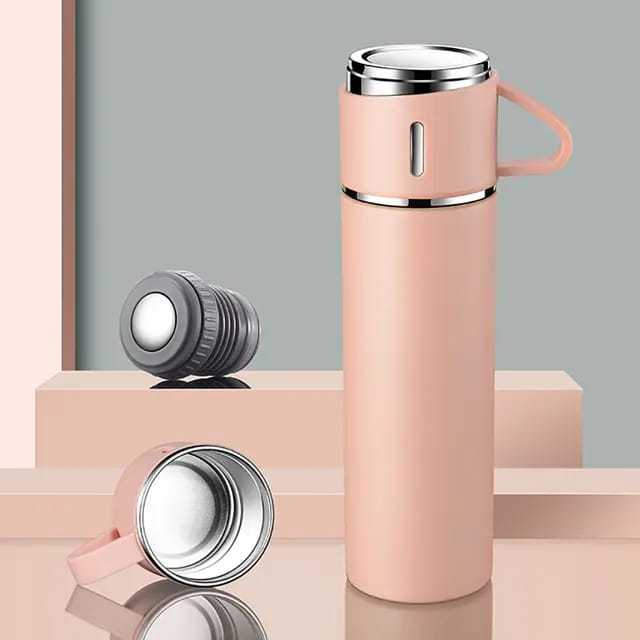 π 500ML Vacuum Flask Bottle β Sleek, Single Cup Design for Everyday Use