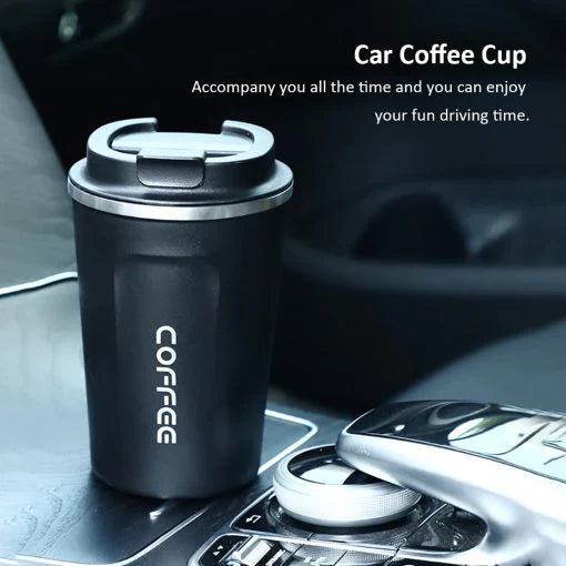 π€ Smart Thermal Coffee Mug with LED Display π‘ Stay Stylish, Sip Smart!