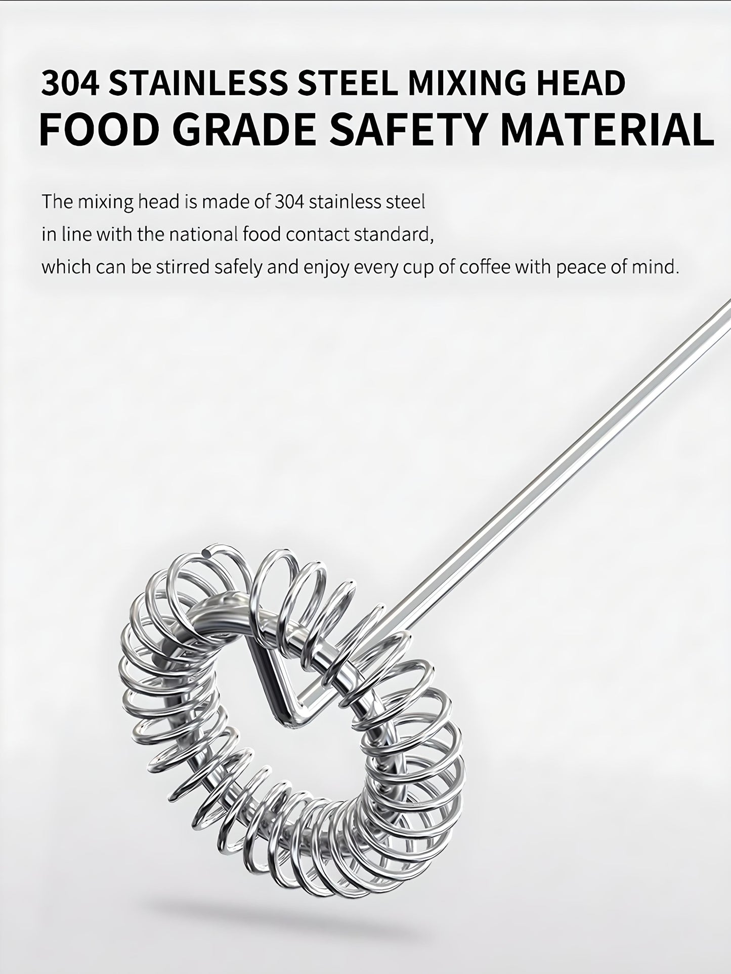 ☕ Hand-Held Milk Frother – Strong, Fast & Portable Foam Maker 🧋