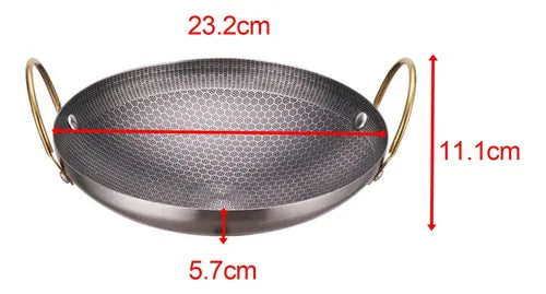 π³ 8-Inch Stainless Steel Pot β Nonstick Enameled Surface
