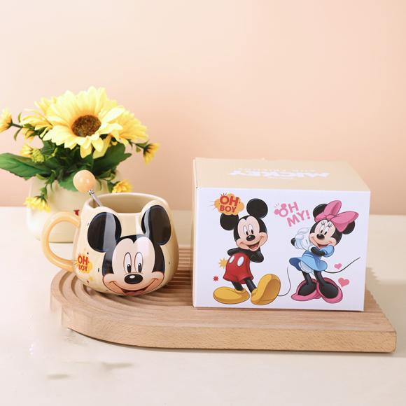 Disney Mickey & Minnie | Donald & Daisy Couple Ceramic Coffee Cups β Big Belly Mug
