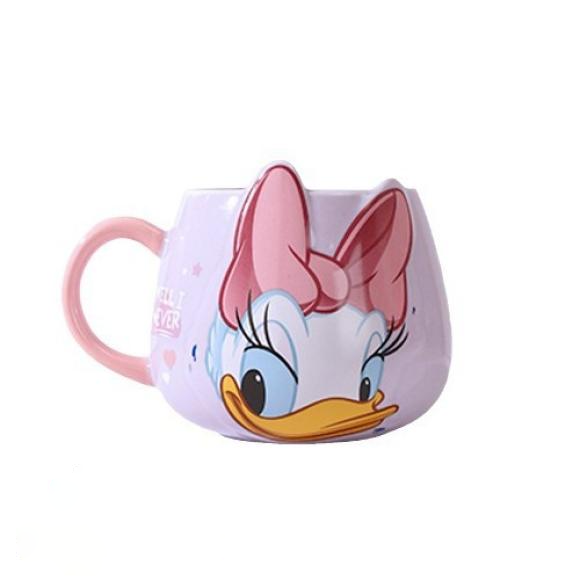 Disney Mickey & Minnie | Donald & Daisy Couple Ceramic Coffee Cups β Big Belly Mug
