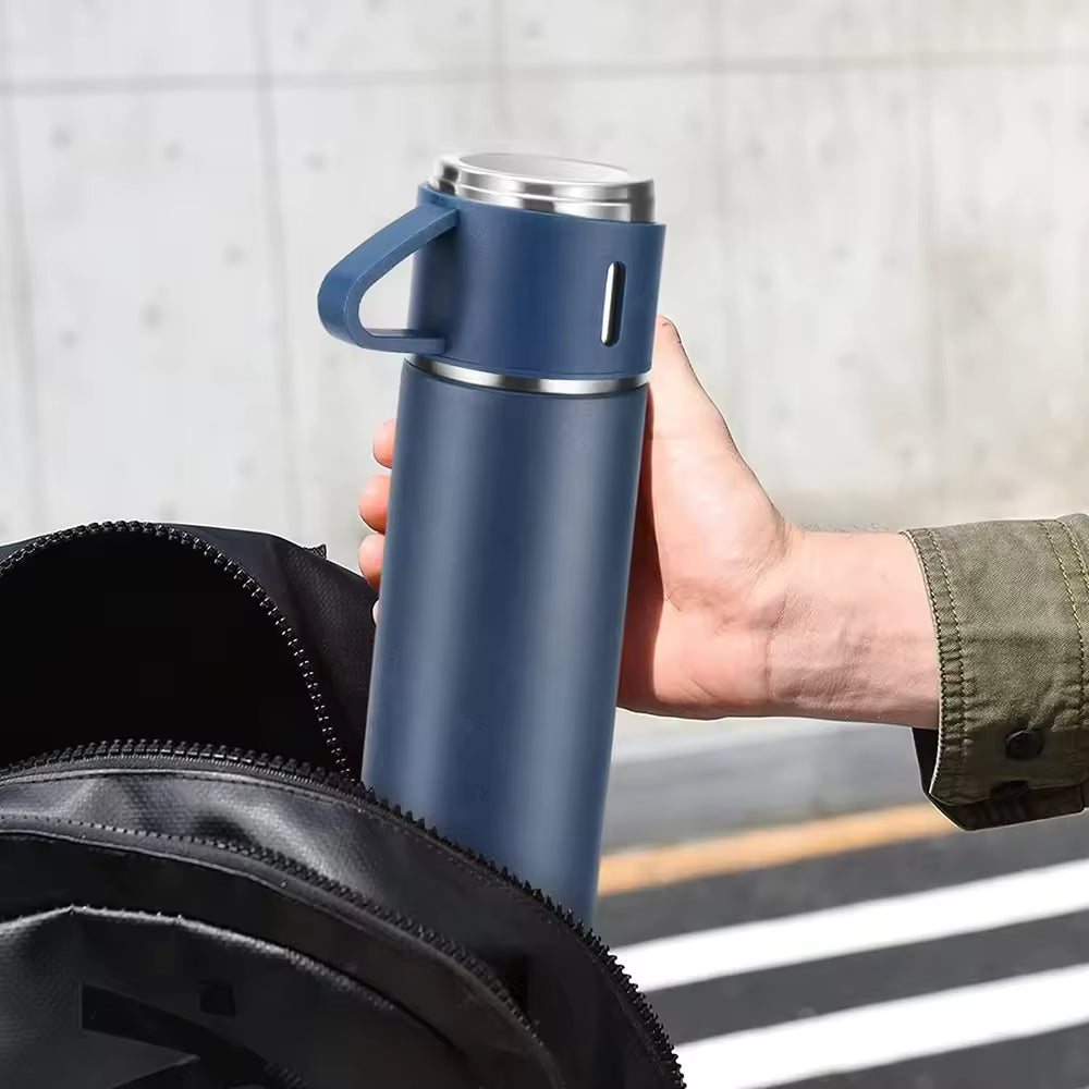 π 500ML Vacuum Flask Bottle β Sleek, Single Cup Design for Everyday Use