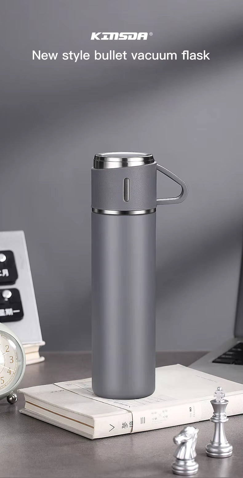 π 500ML Vacuum Flask Bottle β Sleek, Single Cup Design for Everyday Use