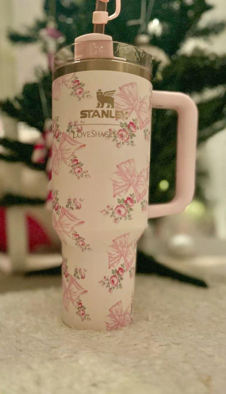 Limited Edition - Trending Alert! Stanley Floral Tumblers Now in Stock 20oz and 40oz
