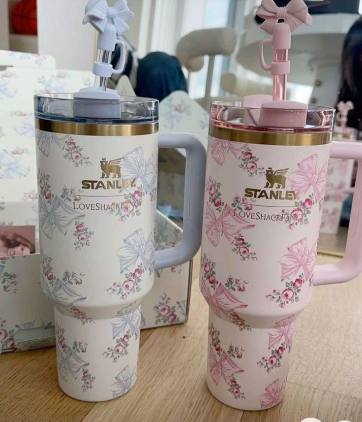 Limited Edition - Trending Alert! Stanley Floral Tumblers Now in Stock 20oz and 40oz