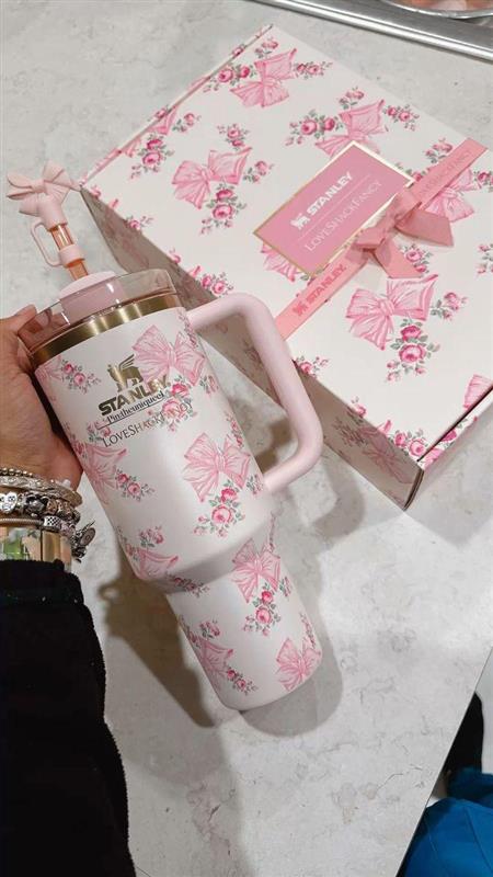 Limited Edition - Trending Alert! Stanley Floral Tumblers Now in Stock 20oz and 40oz