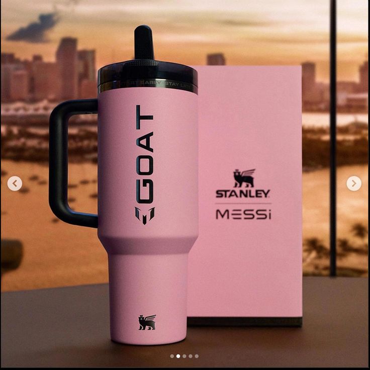 GOAT Messi Tumbler β Sip Like a Legend!