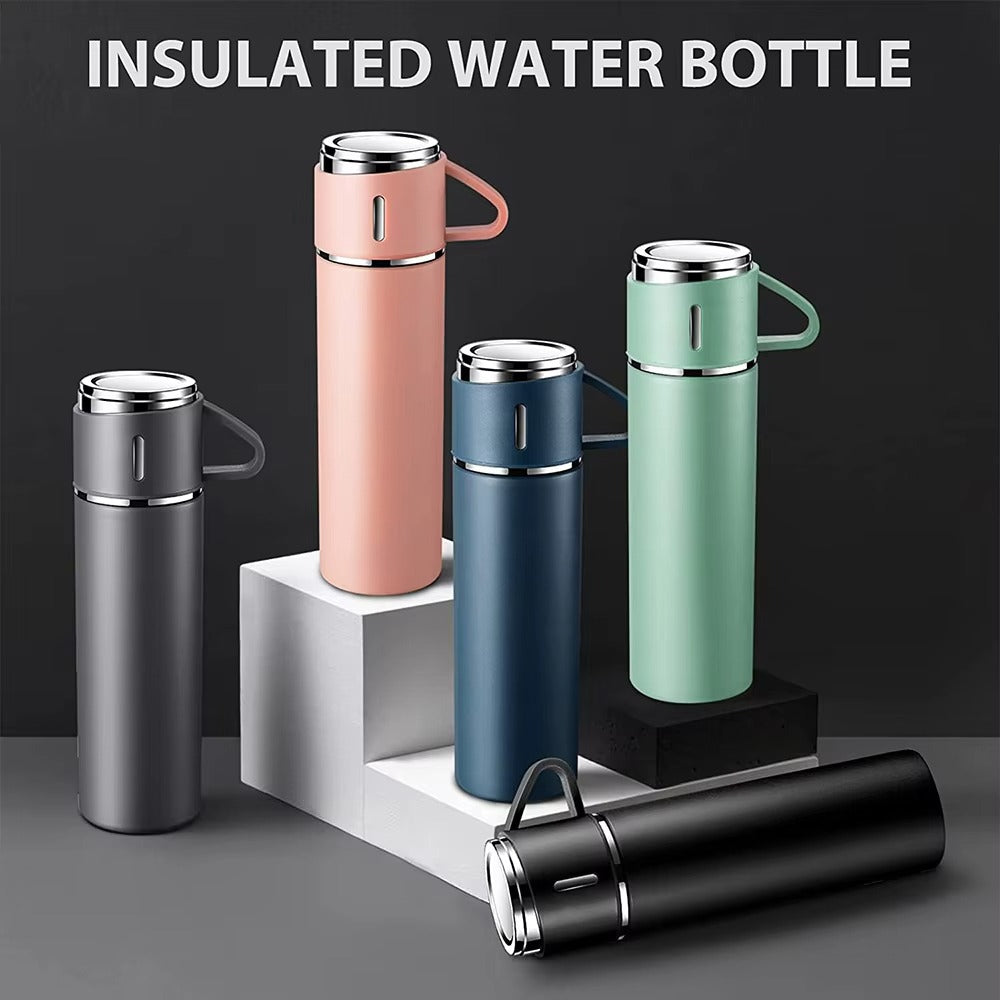 π 500ML Vacuum Flask Bottle β Sleek, Single Cup Design for Everyday Use