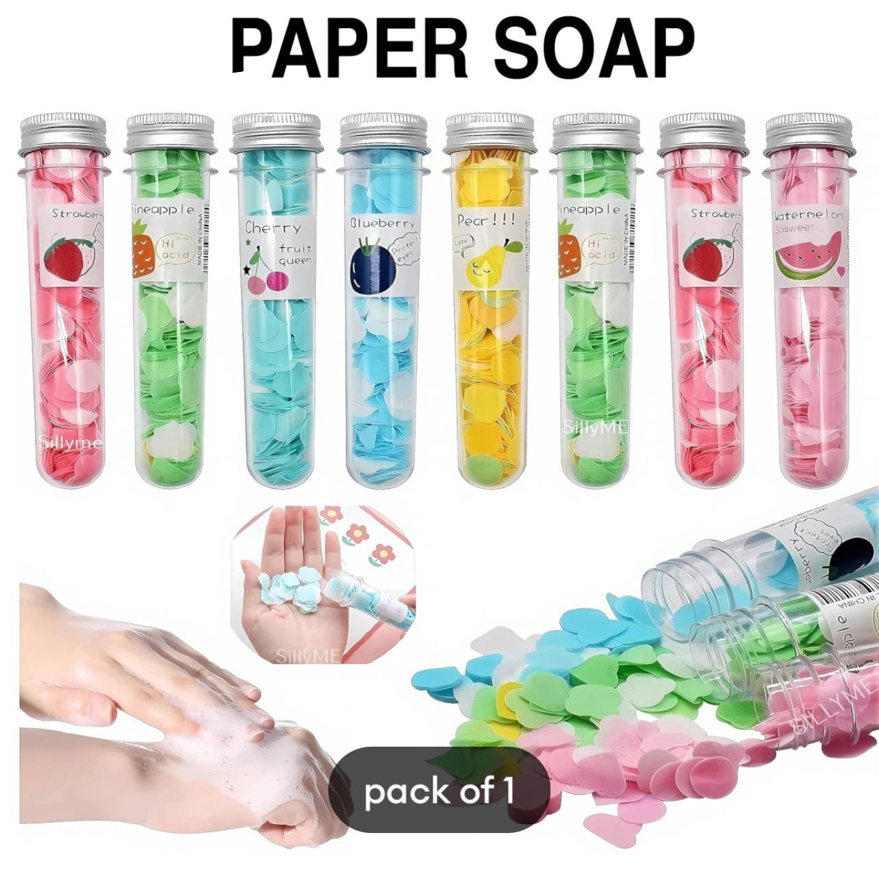 Pocket-sized Paper Soap