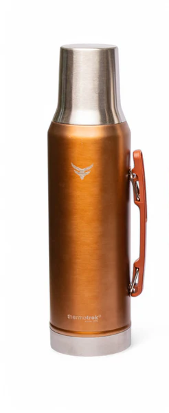 π₯ Thermotrek Insulated Thermos β Copper Orange π§ | Leak-Proof; Travel-Ready