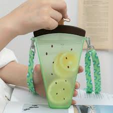 Fruit-Inspired Silicone Water Bottle β Cute & Portable