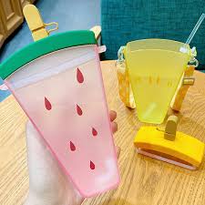 Fruit-Inspired Silicone Water Bottle β Cute & Portable