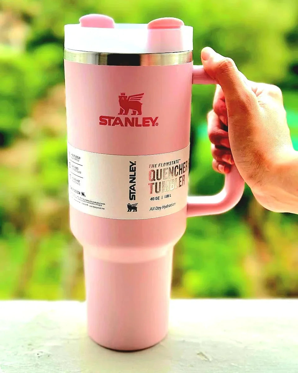 Stanley Quencher Tumbler β 40oz of Chic Hydration!