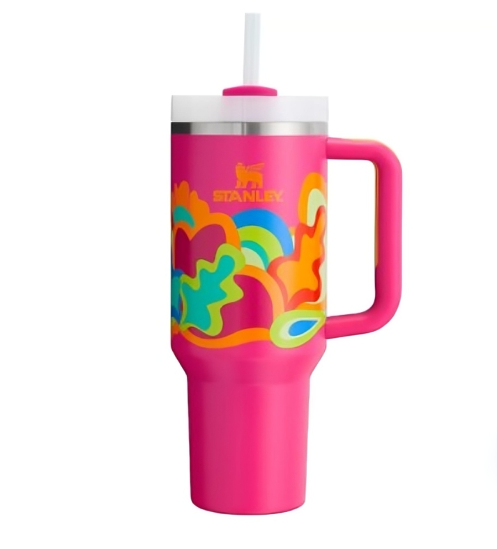 Stanley Limited Edition Tropical Wave Quencher Tumbler β Sip the Summer Vibes!