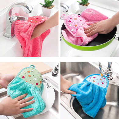 Soft & Absorbent Kitchen Towel, Pack of 4 β Quick Dry & Multi-Purpose