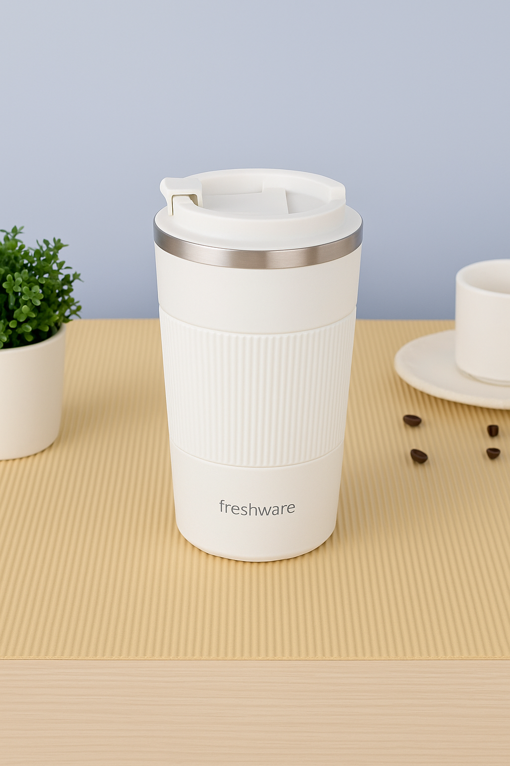 π Stainless Steel Vacuum Insulated Coffee Travel Mug β Hot & Cold Drink Companion | βοΈ Keeps Cold. π₯ Stays Hot. Always Fresh!