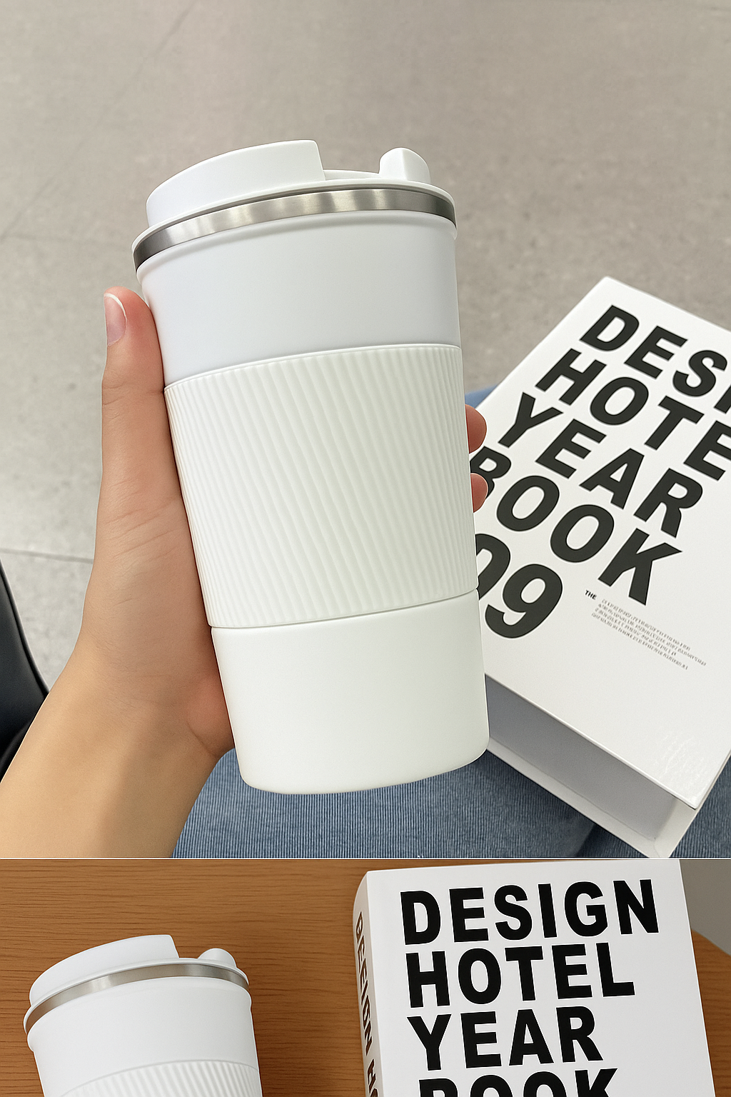 π Stainless Steel Vacuum Insulated Coffee Travel Mug β Hot & Cold Drink Companion | βοΈ Keeps Cold. π₯ Stays Hot. Always Fresh!
