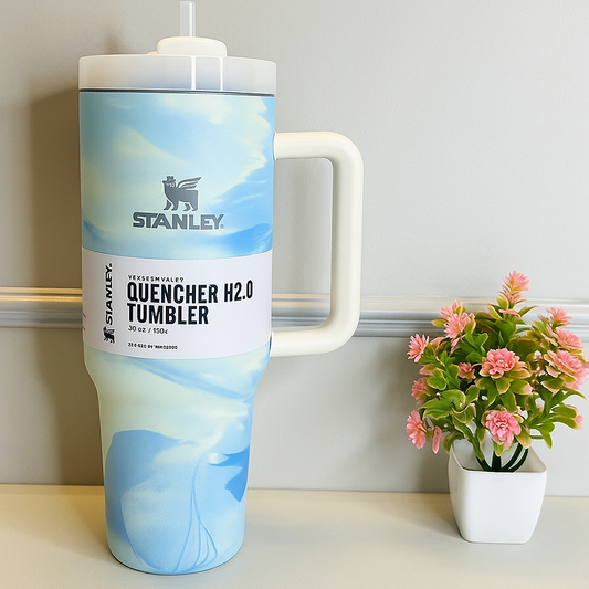 Stanley 40oz Flowstate Tumbler – Insulated Travel Mug with Handle & Straw