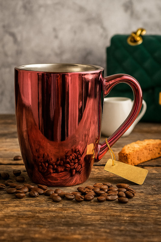 Classic Red Ceramic Mug