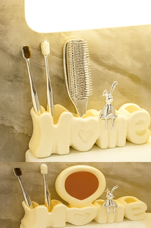 Creative Ceramic Bathroom Toothbrush Holder