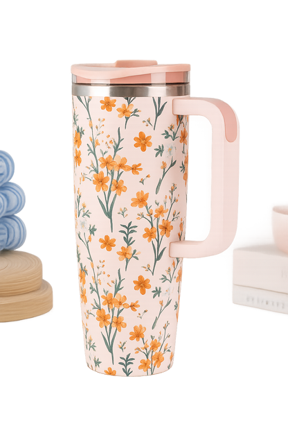 Premium Stainless Steel Tumbler – Hot & Cold Insulated Drinkware