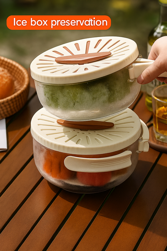Multi-Purpose Basket With Foldable Handles