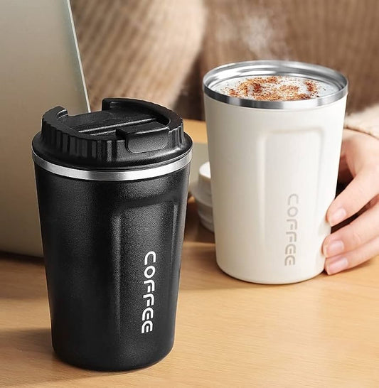 🖤 Smart Thermal Coffee Mug with LED Display 💡 Stay Stylish, Sip Smart!