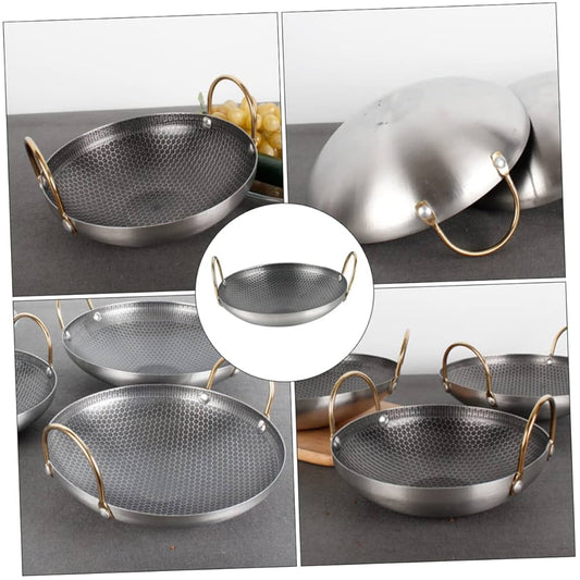 🍳 8-Inch Stainless Steel Pot – Nonstick Enameled Surface