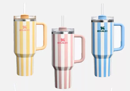 Stanley 40oz Quencher H2.0 FlowState Tumbler – Stainless Steel, Vacuum Insulated, Reusable Travel Mug with Straw