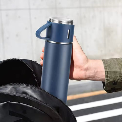 🌟 500ML Vacuum Flask Bottle – Sleek, Single Cup Design for Everyday Use
