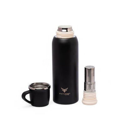 🔥 Thermotrek 27 oz (800 mL) Insulated Thermos 🧊 | Leak-Proof; Travel-Ready