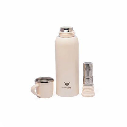 🔥 Thermotrek 27 oz (800 mL) Insulated Thermos 🧊 | Leak-Proof; Travel-Ready