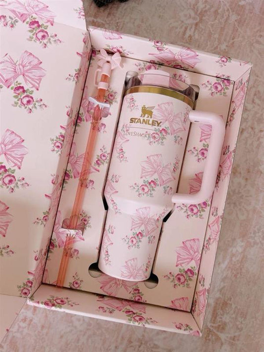 Limited Edition - Trending Alert! Stanley Floral Tumblers Now in Stock 20oz and 40oz