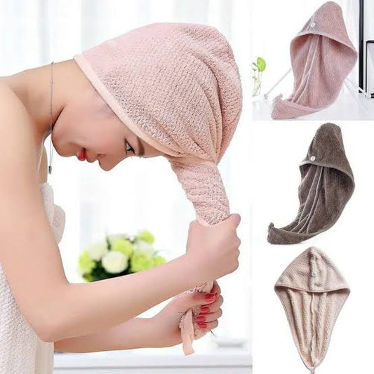 Magic Suction Cap Towel, Pack of 3 – Quick-Dry & No-Slip Design