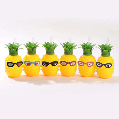 Pineapple Shape Kids Sipper Bottle – Fun & Colorful (Random Design)