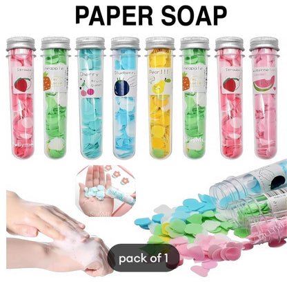 Pocket-sized Paper Soap