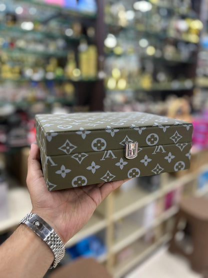 LV Printed Ragzeen Jewellery Box – Elegant Organizer for Your Precious Pieces