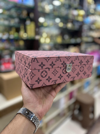 LV Printed Ragzeen Jewellery Box – Elegant Organizer for Your Precious Pieces