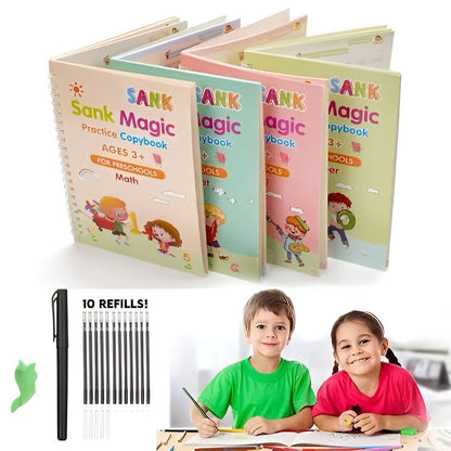 Sank Magic Practice Books - Set of 4